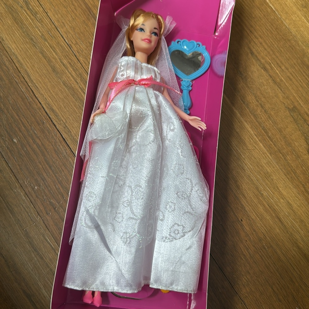PREGNANT BRIDE Barbie Style Doll | You Deliver Baby | Gag Gift | vintage